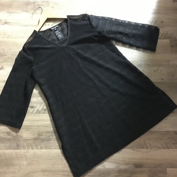 Black Lacy Cover Dress - Picture 10 of 15